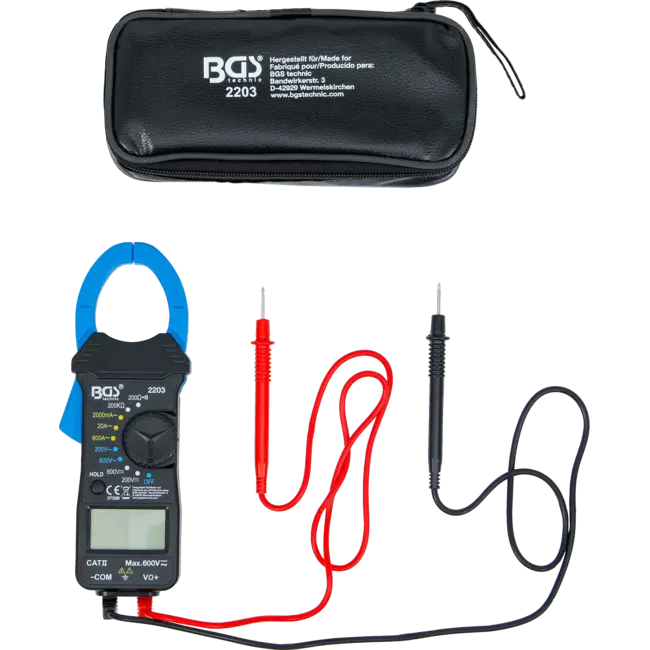 BGS Digitale stroomtangmultimeter