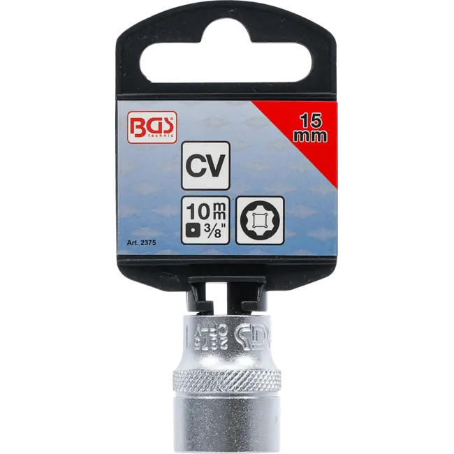 BGS Dopsleuteldop Super Lock 3/8" 15 mm