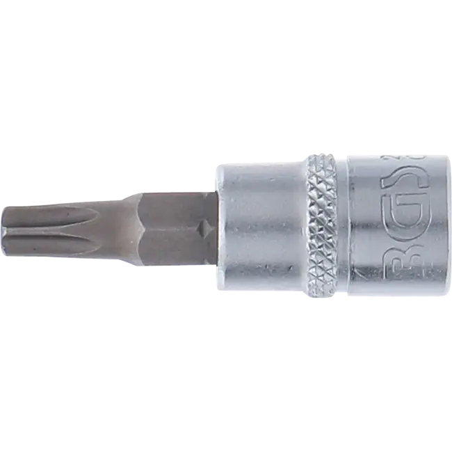 BGS Dopsleutelbit 1/4" Torx met boring T27