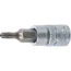 BGS Dopsleutelbit 1/4" Torx met boring T15