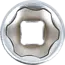 BGS Dopsleuteldop Super Lock 1/4" 14 mm