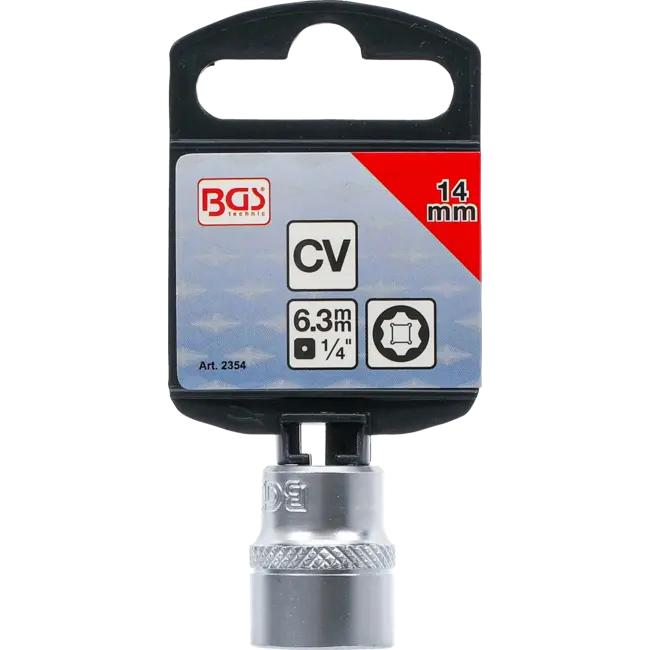 BGS Dopsleuteldop Super Lock 1/4" 14 mm