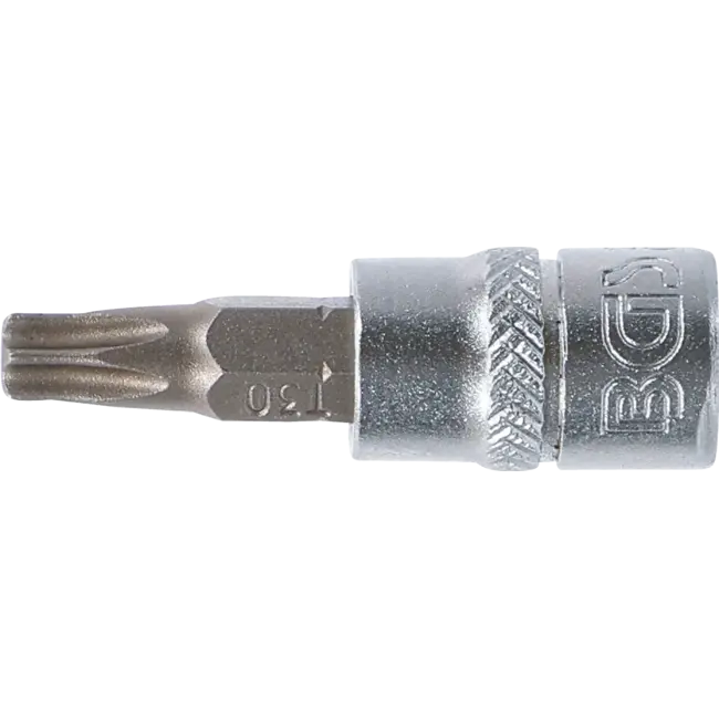 BGS Dopsleutelbit 1/4" Torx met boring T30