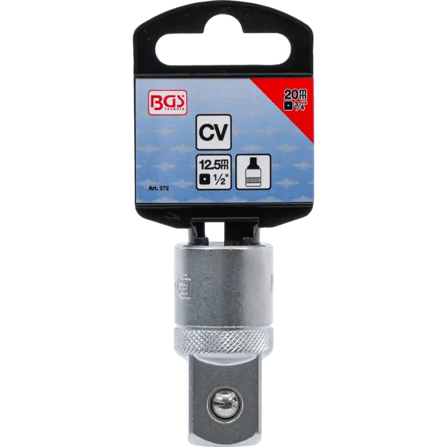 BGS Dopsleuteladapter 1/2" - 3/4"