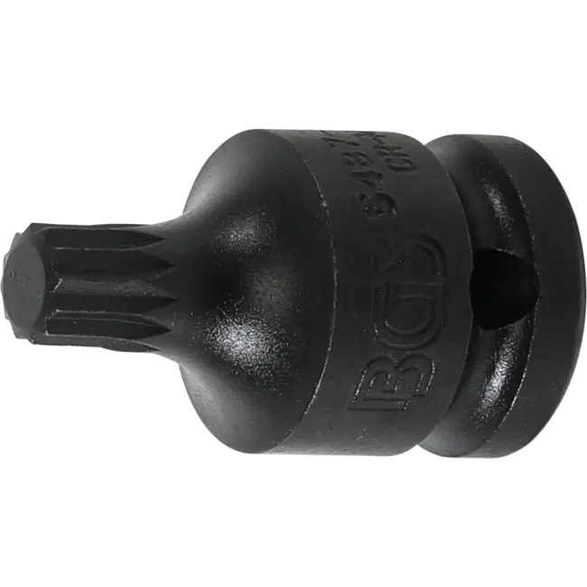 BGS Kracht dopsleutelbit - lengte 43 mm - 1/2" - veeltand (voor XZN) M10