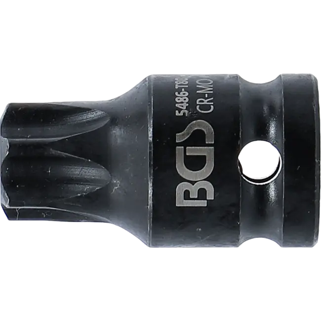 BGS Kracht dopsleutelbit - lengte 42 mm - 1/2" - Torx T80