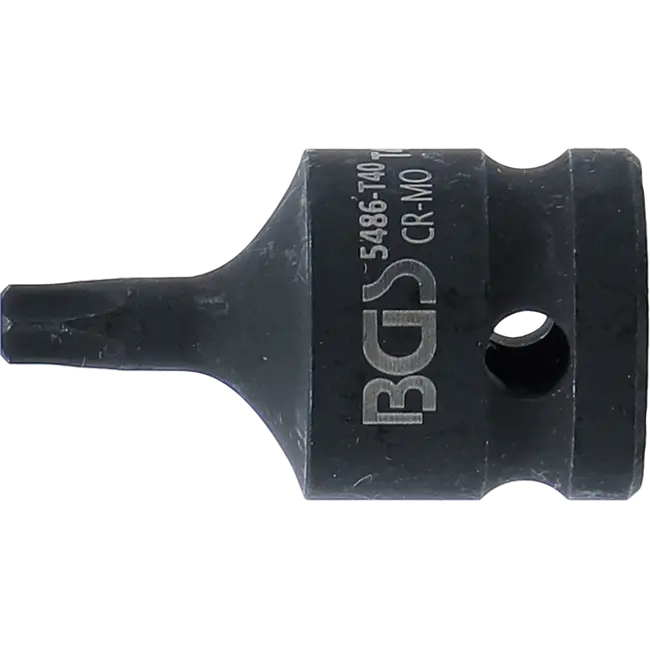 BGS Kracht dopsleutelbit - lengte 42 mm - 1/2" - Torx T40