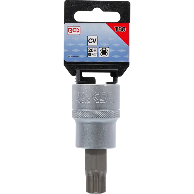 BGS Dopsleutelbit - 3/4" - Torx T80