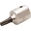 BGS Dopsleutelbit - 1/4" - TS-profiel (voor Torx-plus) met boring TS15