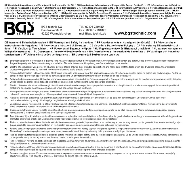 BGS Polijstschijf - Ø 80 mm - 3 delig - voor BGS 9259