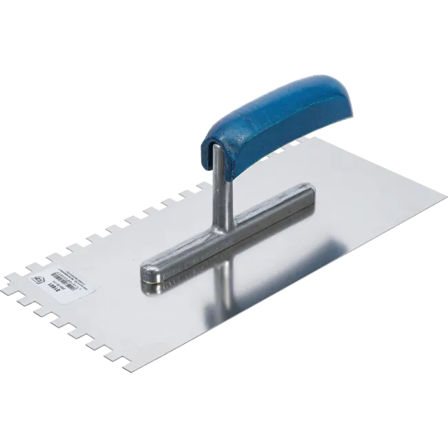BGS Tandtroffel - roestvrij - rechthoekig getand - 280 x 130 mm