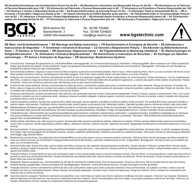 BGS Sleutel - twaalfkant - 21 mm