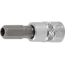 BGS Dopsleutelbit 1/4" binnenzeskant met boring 7 mm