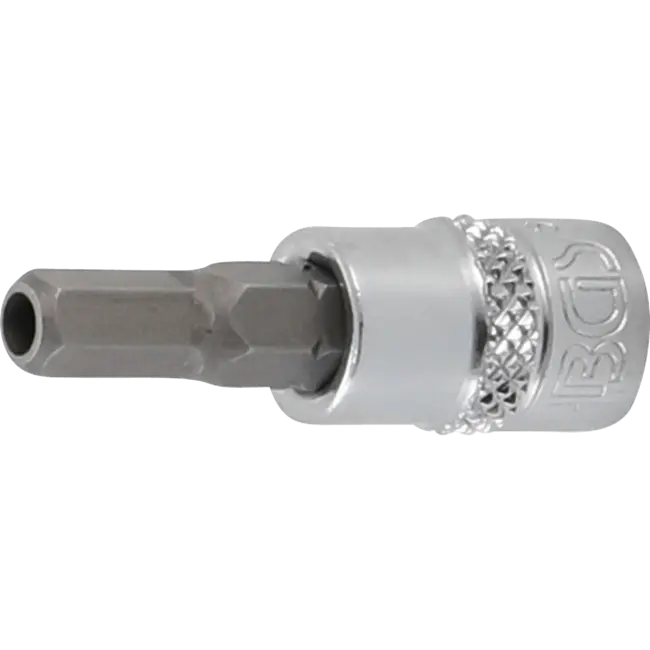 BGS Dopsleutelbit 1/4" binnenzeskant met boring 5,5 mm