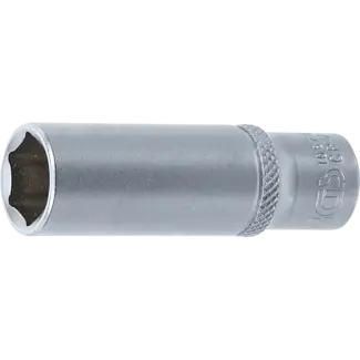 BGS Dopsleutel zeskant, diep 1/4" 7/16"