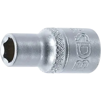 BGS technic Dopsleutel zeskant 1/4" 7/32"
