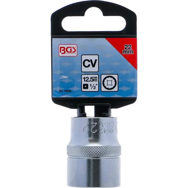 BGS Dopsleutel twaalfkant 1/2" 22 mm