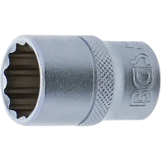BGS technic Dopsleutel twaalfkant 1/2" 18 mm