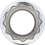 BGS Dopsleutel twaalfkant 1/2" 16 mm