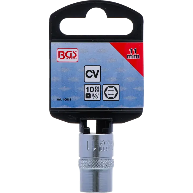 BGS Dopsleutel zeskant 3/8" 11 mm
