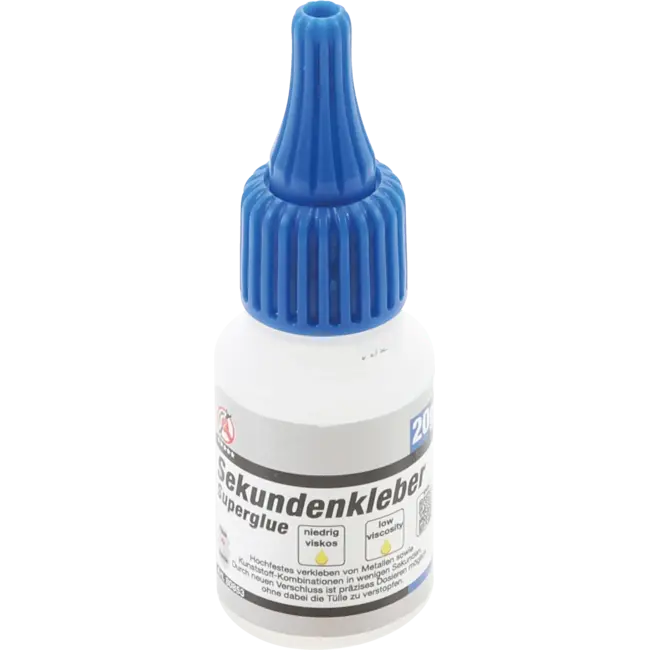 BGS Secondenlijm laagvisceus fles 20 gram