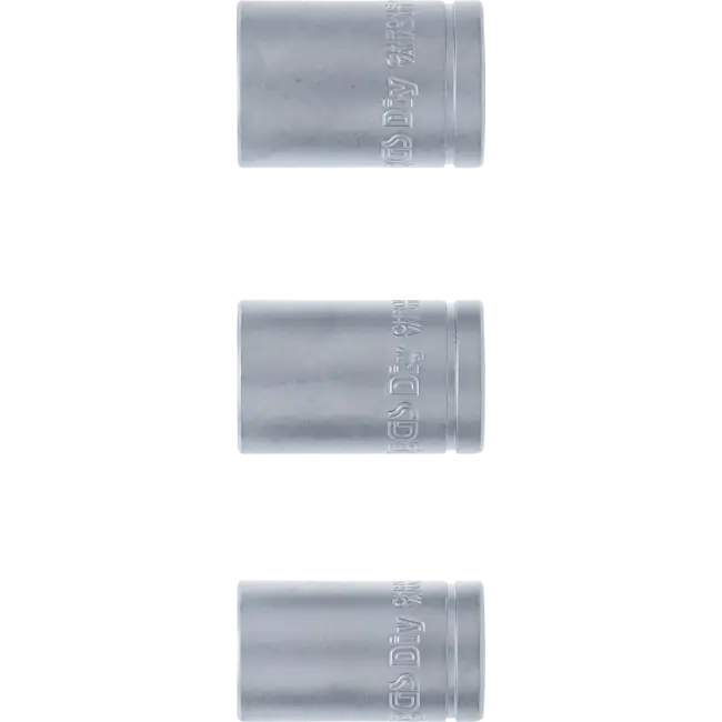 BGS Doppenset 1/2" 15 - 17 - 19 mm 3 delig