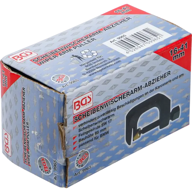BGS Ruitenwisserarmtrekker 15 mm voor BMW