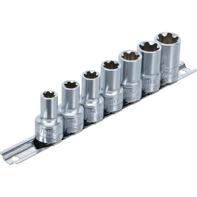 BGS Doppenset Torx Plus 3/8" 10EP - 20EP 7 delig