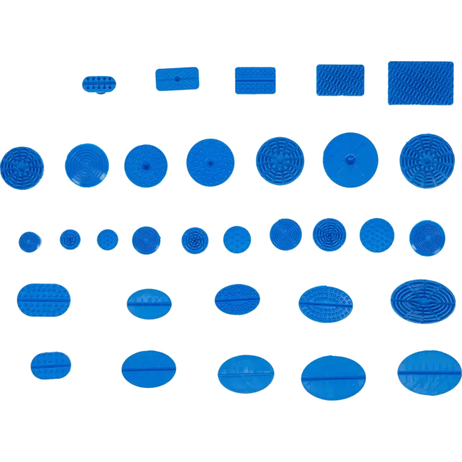 BGS Uitdeukpads voor BGS 865 33 delig