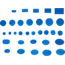 BGS Uitdeukpads voor BGS 865 33 delig