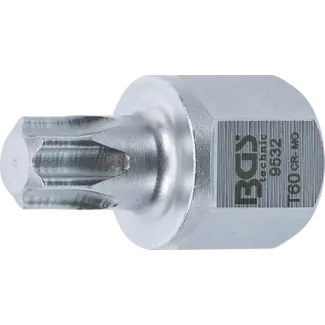 BGS technic V-riem dopsleutelbit 1/2", SW 22 mm Torx T60