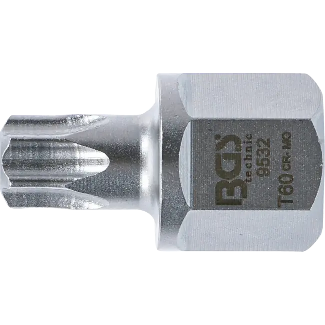 BGS V-riem dopsleutelbit 1/2", SW 22 mm Torx T60