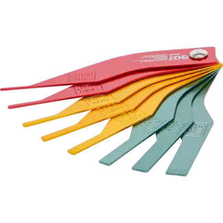 BGS Remvoering voelermaatset aluminium 8 delig