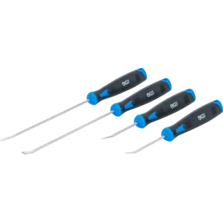 BGS Haakenset met afgeronde punten 4 delig