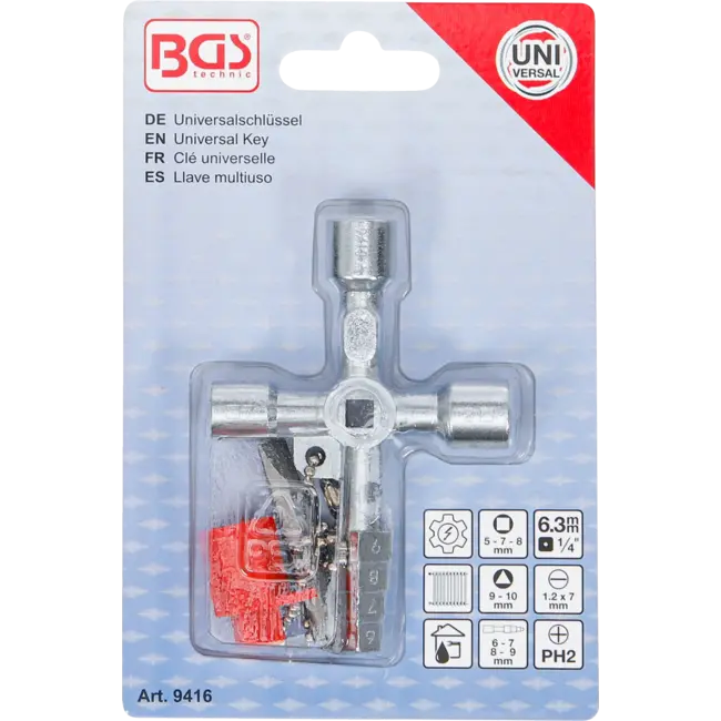 BGS Universele sleutel "Profi-Key"