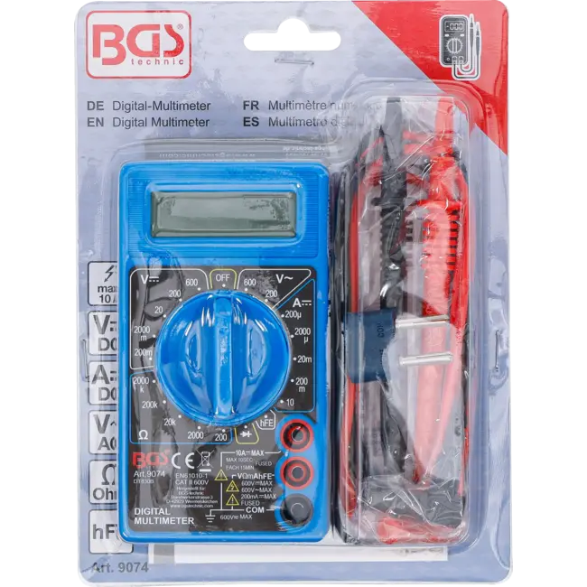BGS Digitale multimeter 3 1/2 cijferig