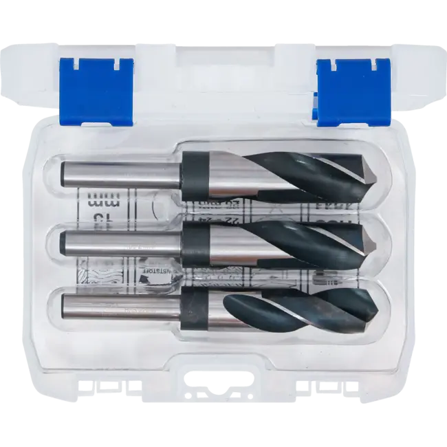 BGS HSS-borenset 22 - 24 - 25 mm 3 delig