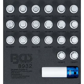 BGS Velgenslot demontageset voor BMW 21 delig