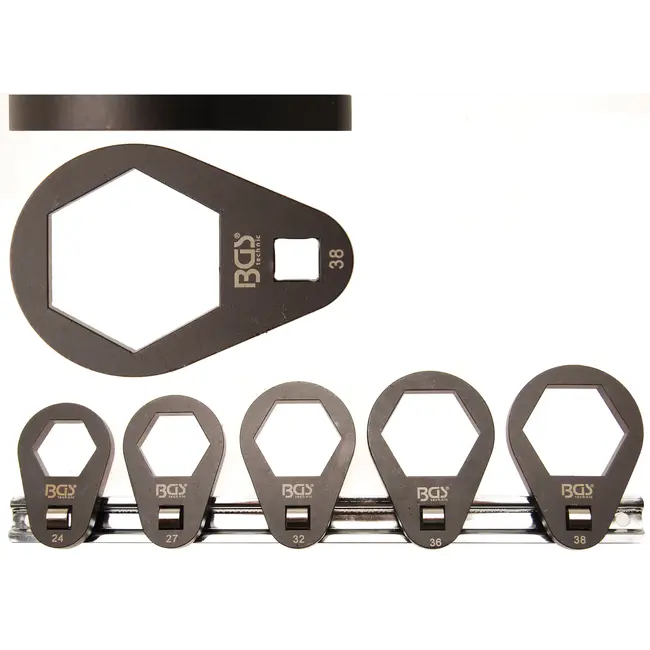 BGS Oliefiltersleutelset 5 delig