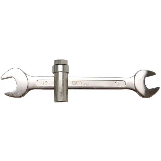 BGS Sanitair sleutel met schuifstuk M10 17x19 mm