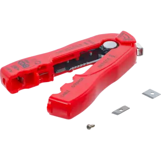 BGS technic Draad-/kabelstripmes "2-IN-1" 0,2 - 0,8 mm