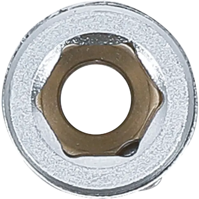 BGS Bitadapter met blokkeerkogel binnenvierkant 1/4" binnenzeskant 5/16"