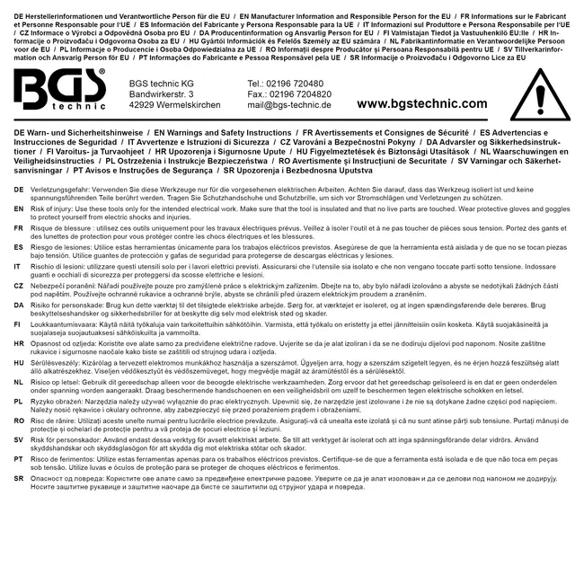 BGS Radio uitbouwset 2 delig
