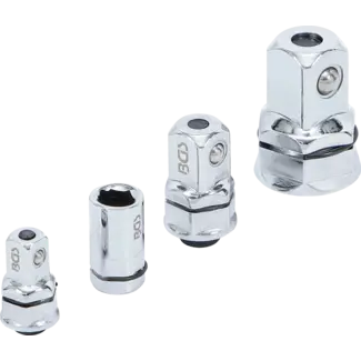 BGS Adapterset voor ratelringsleutel 4 delig