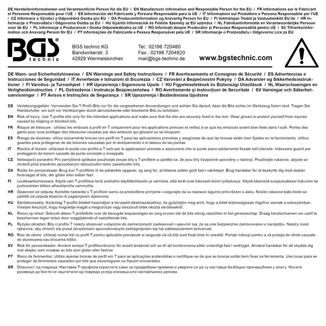 BGS Schroefbit Torx T10