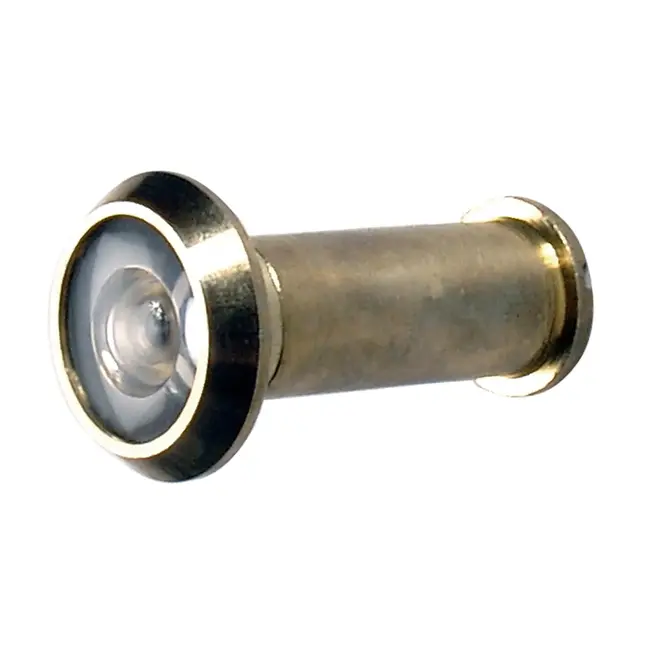 BGS Deurspion messing gepolijst Ø 14 mm