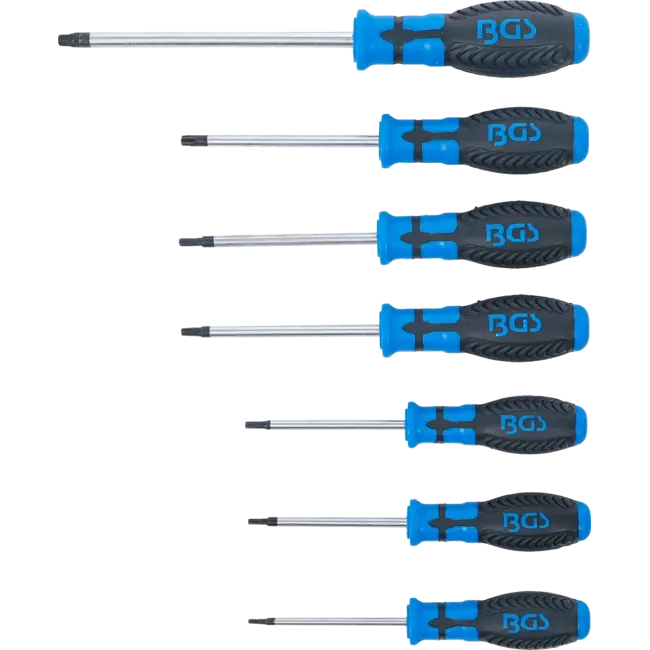 BGS Schroevendraaierset Torx T10 - T40 7 delig