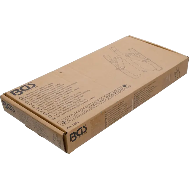 BGS Buiten binnen lagertrekkerset, 2 armig 225 - 310 mm