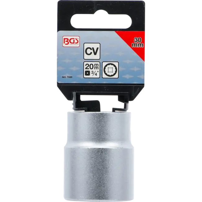 BGS Dopsleuteldop twaalfkant 3/4" 30 mm