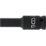BGS Kracht dopsleutel zeskant, diep 1/2" 8 mm
